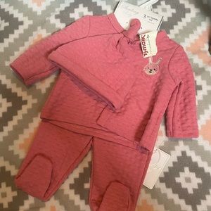 3 month baby girl 3 piece set ! Brand new .
